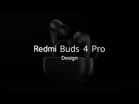 Внешний вид беспроводных наушников Xiaomi Redmi Buds 4 Pro