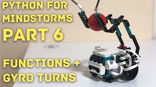 Learn Python for Mindstorms (LEGO 51515) Part 6: Accurate Turns with Functions