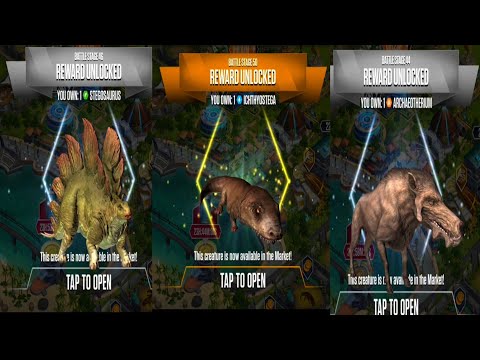 Jurassic World: The Game Battle Stage 43-50 Gameplay Walkthrough Episode #91