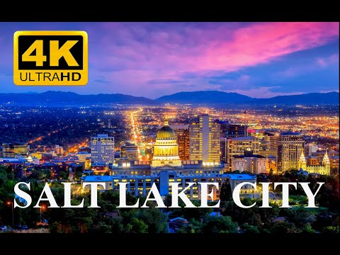 Beauty of Salt Lake City, Utah USA in 4K| World in 4K