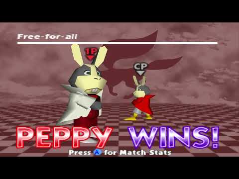 Smash Remix 1.4.0 - All Peppy Victory Poses