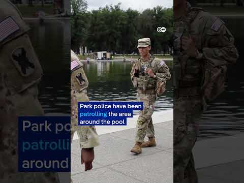 Arrests made over Washington reflecting pool 'vandalism' | DW News