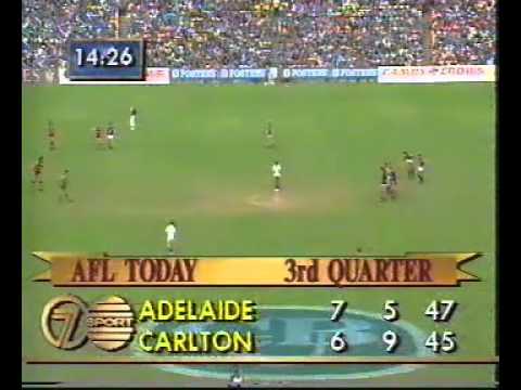 1991 afl season round 2 adelaide v carlton