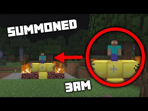 AlongCameJosh - We Summoned Herobrine At 3AM. Do NOT Try This! (Minecraft Creepypasta)