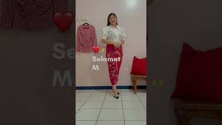 Download lagu How to wear batik | cara pake kain batik jadi rok PART 1 #short mp3