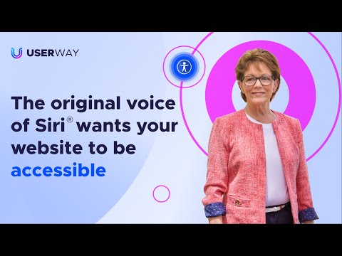 The Original Voice of Siri Wants Your Website to be Accessible logo