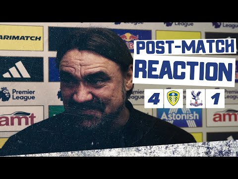 “A great win and night” | Daniel Farke reaction | Leeds United 4-1 Crystal Palace