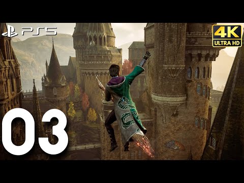 Hogwarts Legacy - PS5 Gameplay Walkthrough Part 3 | 4K 60FPS