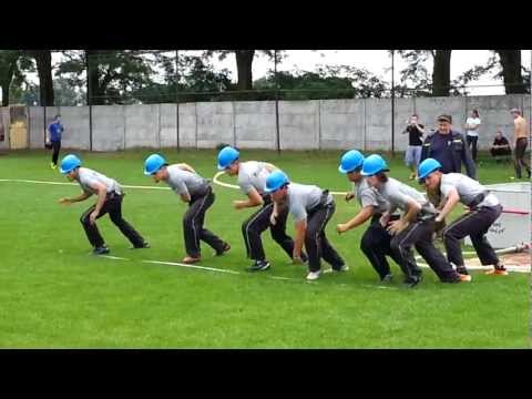 DHZ Popudinské Močidlany - súťaž v Kopčanoch 25.08.2012 prvý útok