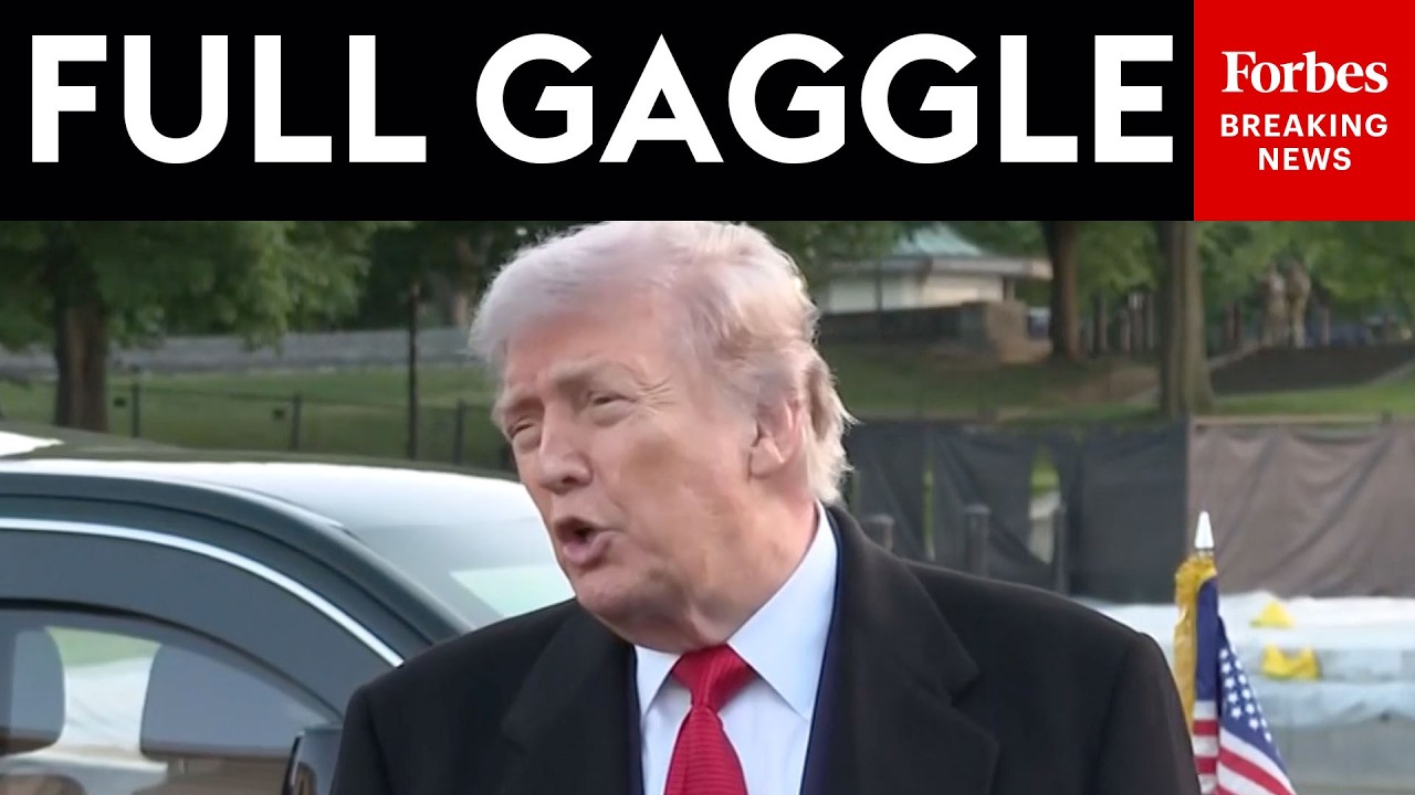 Video | FULL GAGGLE: Trump Takes Questions About Iran War During Visit To The Lincoln Memorial