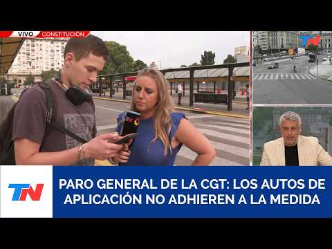 PARO GENERAL DE LA CGT I Qué servicios de transporte que funcionan para los que van a trabajar
