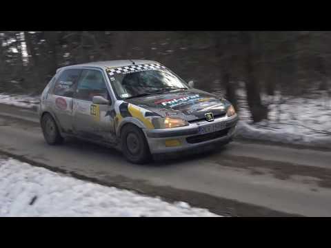 Nabożny Dawid / Rusyn Dominik - Peugeot 106 - KJS " RYMANOWSKIE WIATRAKI " 25-03-2018