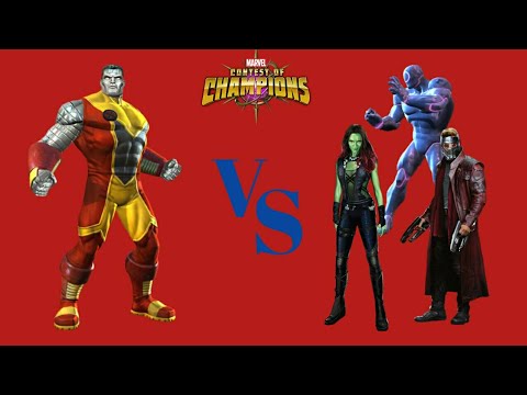 Colossus Vs Star-Lord, Adaptoid and Gamora | Super Kingdom |