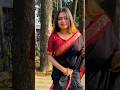 Latest Black ️ Red Combination Cotton Saree Collection From Shorts Shortsvideo 01902351504