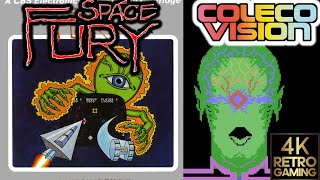 Space Fury Colecovision 4k Gameplay