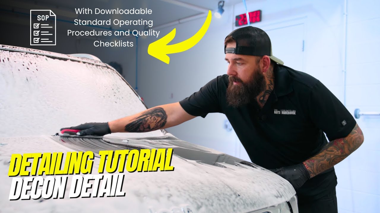 Full Exterior Decon Wash Tutorial | Iron Removal, Clay Bar, Pre-Detail Prep for Polishing & PPF