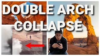 Double Arch Has Collapsed | Must See Arches Before They Collapse
