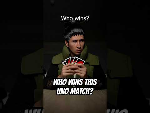 Who wins this UNO match? #anime #bleach #aizen #naruto #deathnote #spyxfamily