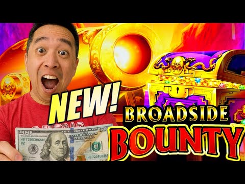 ★NEW SLOT!★ BROADSIDE BOUNTY 💣 SPOIL OF THE SEA & PACIFIC FORTUNES Slot Machine (KONAMI GAMING)
