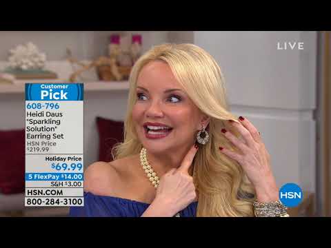 HSN | Heidi Daus Jewelry Designs Gifts 11.09.2018 - 04 PM