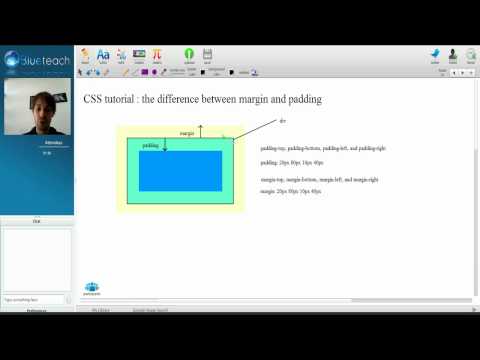 CSS : the difference between padding and margin