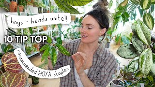 10 Recommended HOYA Staples + Growing Practices 🌱
