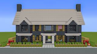 How To Build a Suburban House In Minecraft #2 | Including Interior