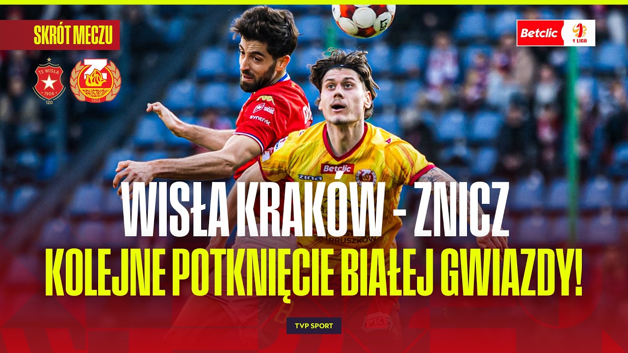 Wisła Kraków vs Znicz Pruszków Highlights