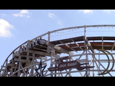 Jack Rabbit Review Kennywood Roller Coaster HD 60fps