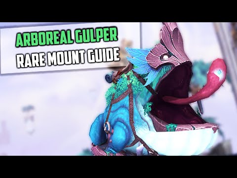 Arboreal Gulper Rare Mount Guide - Shadowlands WoW - Unusually Large Mushroom