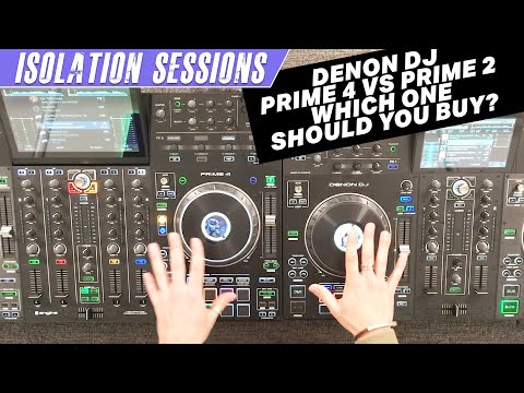 Denon DJ Prime 4 vs Prime 2 comparison - Which standalone DJ controller is best for you? #TheRatcave