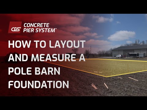 How to  Measure the Foundation for a Pole Barn