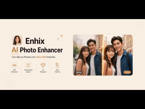 AI Photo Enhancer - Enhix
