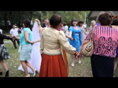 Cossacks wedding in Russia. Dance and Dance.Свадьба, казаки.