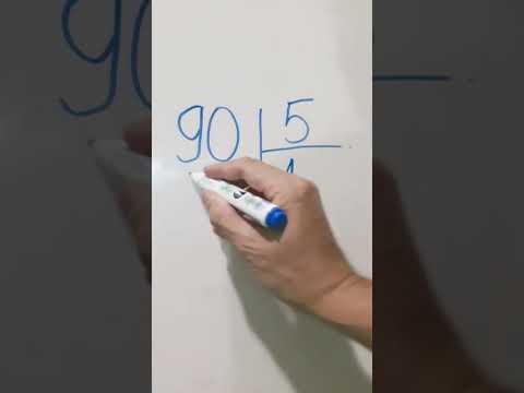 90 : 5 = 9 &times;2 #shorts