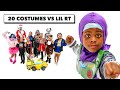 20 COSTUMES VS 1 RAPPER LIL RT