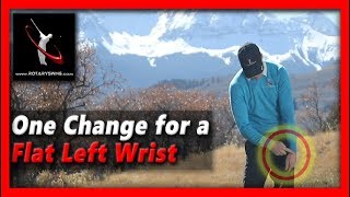 Achieve a Flat Left Wrist at Impact with One Simple Change