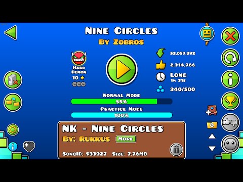Nine Circles 94% (Go is 61%)