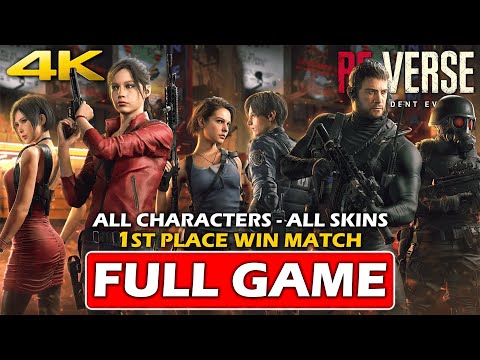 RESIDENT EVIL RE:VERSE - All Survivors 1st Place Gameplay FULL GAME - THE FINAL ARCHIVE (4K 60FPS)