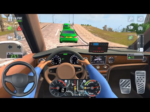 LUXURY CARS SPORTS CAB DRIVER 🚖🤑 City Car Driving Games Android iOS - Taxi Sim 2020 Gameplay