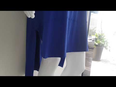 vestido mullet viscolycra diferenciado