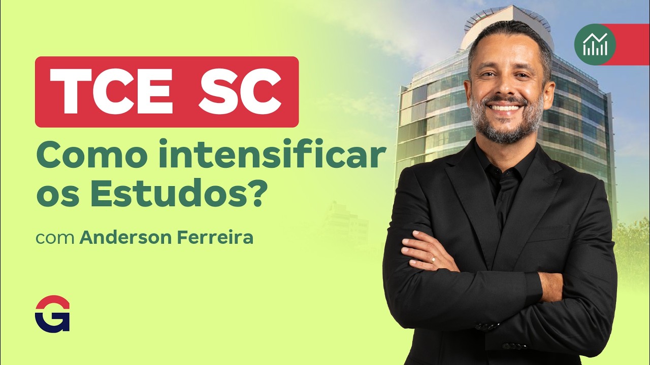 Concurso TCE SC | Como intensificar os Estudos?