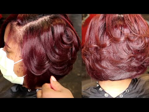 How to Feather Curl a Bob Hairstyle