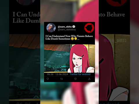 I Can Understand Why Naruto Behave Dumd #narutoedit #narutoanimeshorts #shorts #narutoshippudenshort