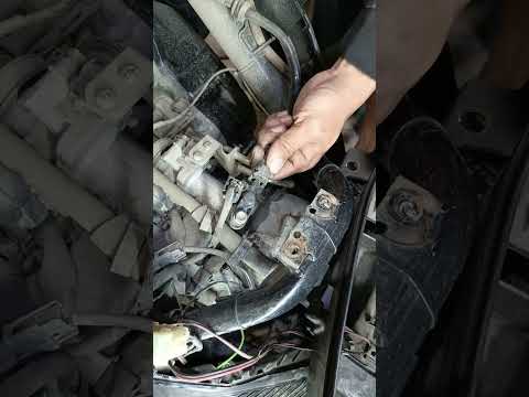 INJECTOR FUEL HOSE CONNECTOR REMOVAL PROCESS MIO i 125. #shortvideo #likeandsubscribe #ideas #diy