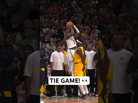 RIDICULOUS Jaylen Brown 3 in the final seconds of regulation! #Shorts