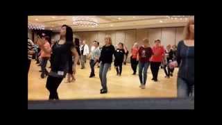 NYC Funk ~ Debbie Rushton - Line Dance - @ 2105 Windy City Line Dance Mania