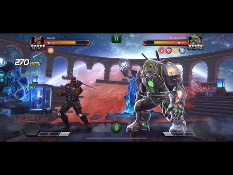 MCOC Labyrinth of Legends LOL Blade vs Maestro - Marvel Contest of Champions