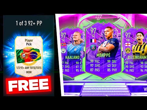 How to get 2 x Free 92+ Ultimate TOTS Player Picks in FIFA 23!