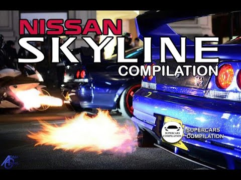 The Best of Nissan Skyline Compilation R34, R33 and R32